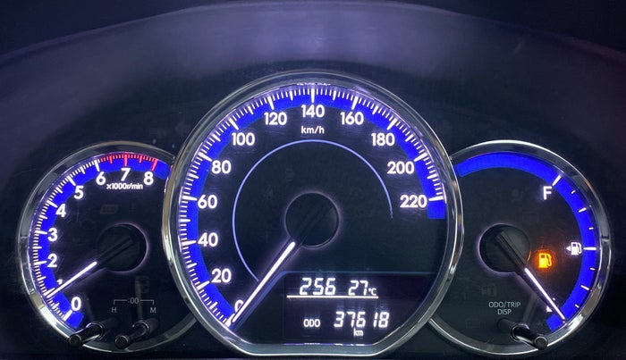 2018 Toyota YARIS J MT, Petrol, Manual, 37,679 km, Odometer Image
