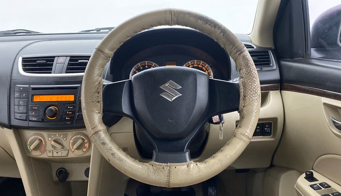 2014 Maruti Swift Dzire VXI, Petrol, Manual, 69,728 km, Steering Wheel Close Up