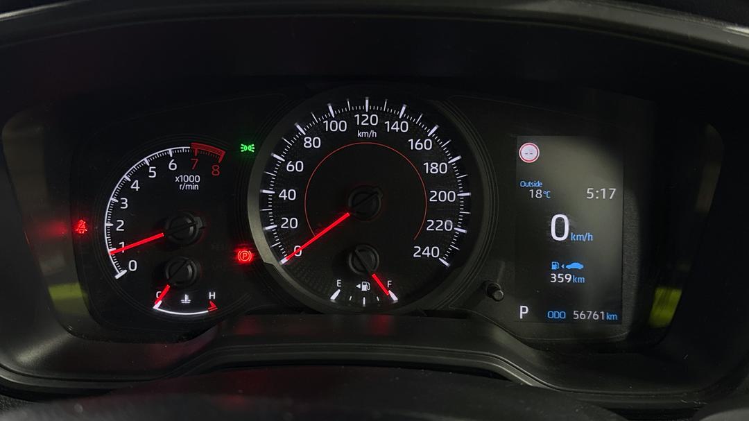 2019 Toyota Corolla Ascent Sport, Automatic, 56761 km, Odometer View
