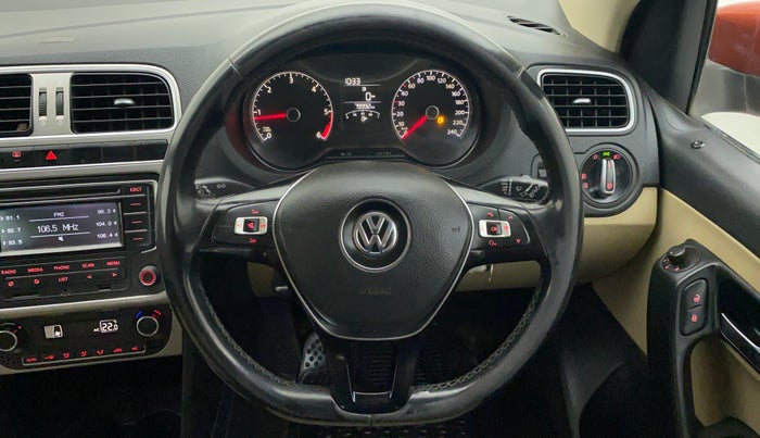 2015 Volkswagen Polo HIGHLINE1.5L DIESEL, Diesel, Manual, 87,074 km, Steering Wheel Close Up