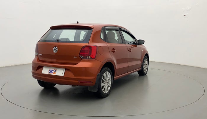 2015 Volkswagen Polo HIGHLINE1.5L DIESEL, Diesel, Manual, 87,074 km, Right Back Diagonal