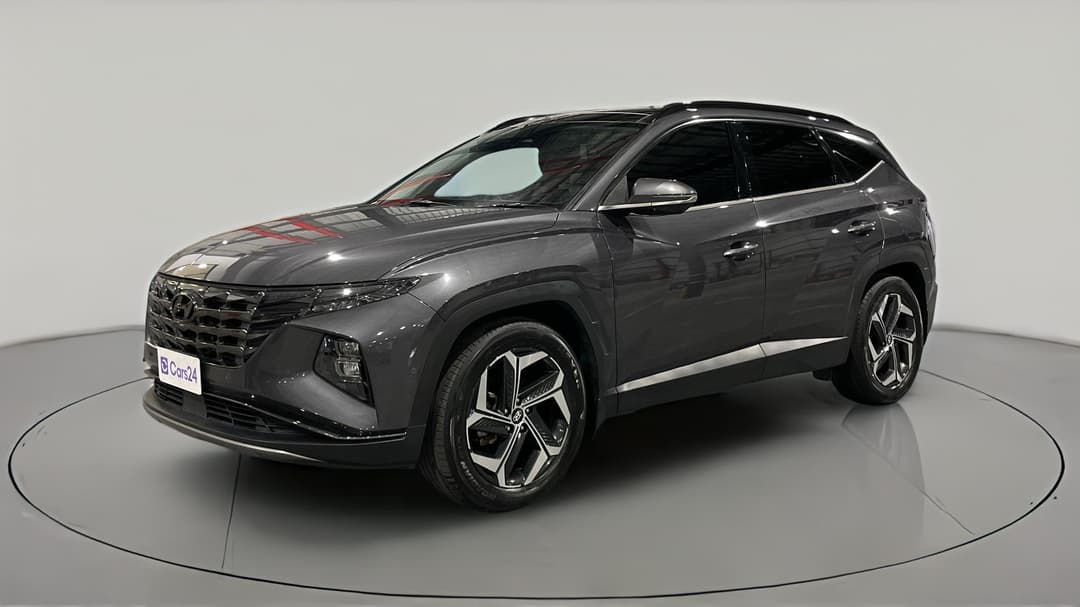 2021 Hyundai Tucson Highlander (AWD), Automatic, 66853 km, Left Front Diagonal (45- Degree) View