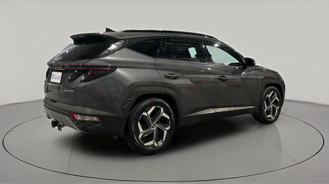 2021 Hyundai Tucson Highlander (AWD), Automatic, 66853 km, Right Back Diagonal (45- Degree) View