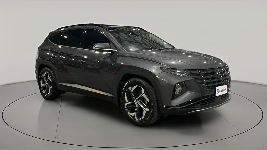 2021 Hyundai Tucson Highlander (AWD), Automatic, 66853 km, Right Front Diagonal (45- Degree) View