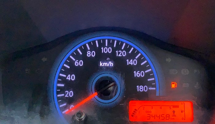 2017 Datsun Redi Go S, Petrol, Manual, 34,639 km, Odometer Image