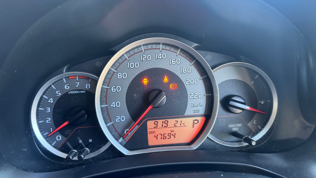 2019 Toyota Yaris Ascent, Automatic, 47694 km, Odometer View