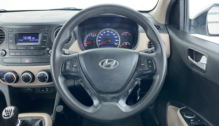 2016 Hyundai Grand i10 SPORTZ 1.2 KAPPA VTVT, Petrol, Manual, 41,189 km, Steering Wheel Close Up