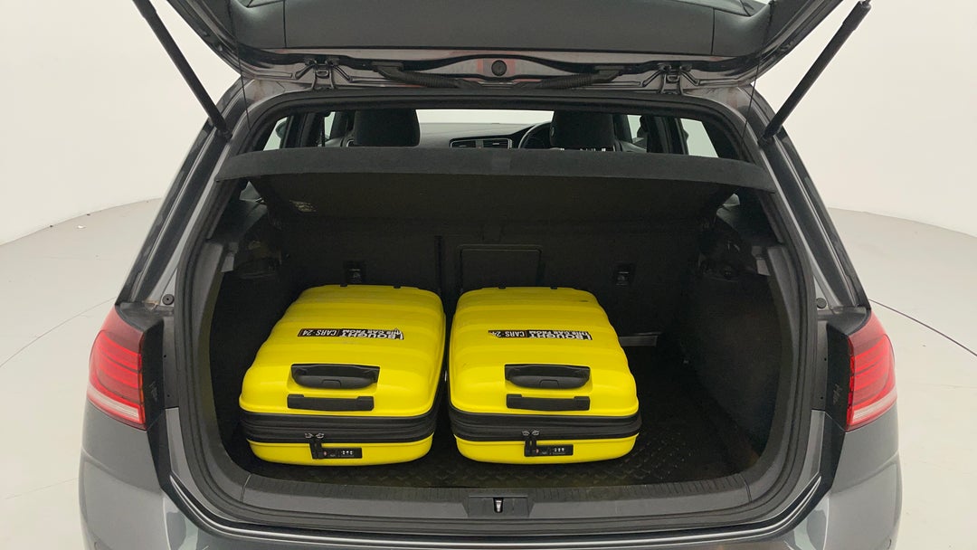 Boot Inside View with Luggage