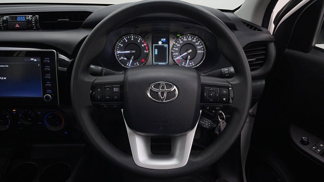 2021 Toyota Hilux Workmate (4x2), Automatic, 20233 km, Steering Wheel Close-up