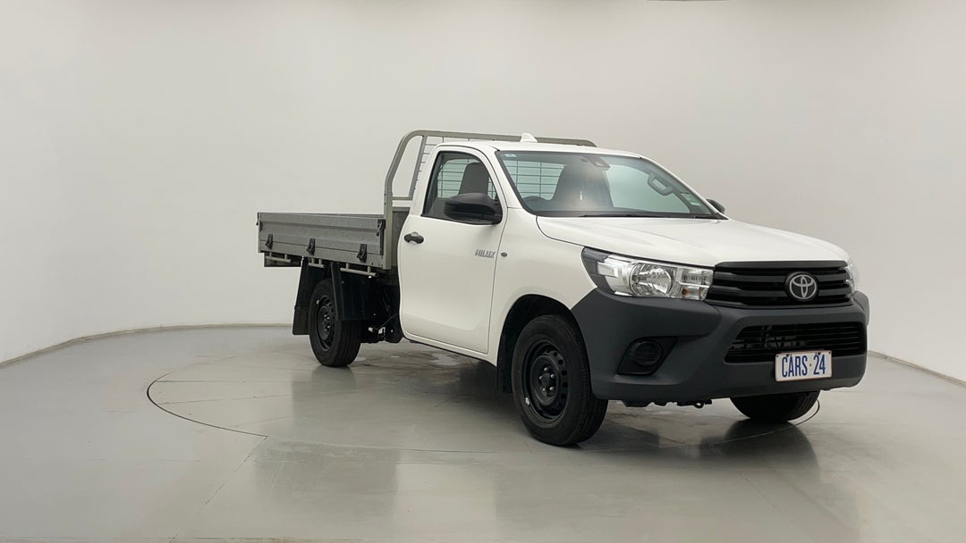 2021 Toyota Hilux Workmate (4x2), Automatic, 20233 km, Right Front Diagonal (45- Degree) View