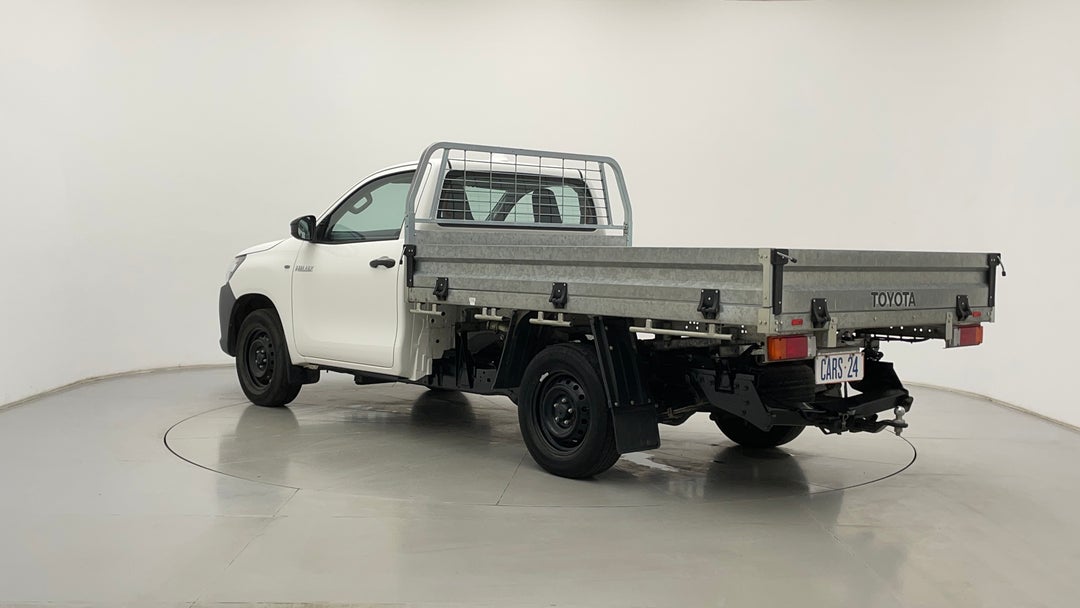 2021 Toyota Hilux Workmate (4x2), Automatic, 20233 km, Left Back Diagonal (45- Degree) View