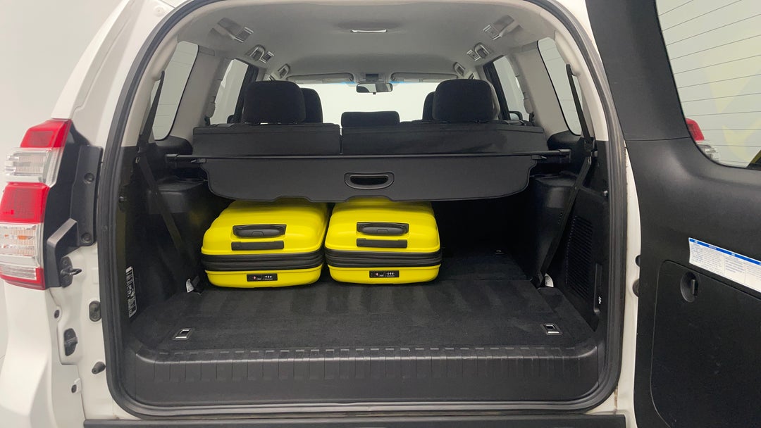 Boot Inside View with Luggage