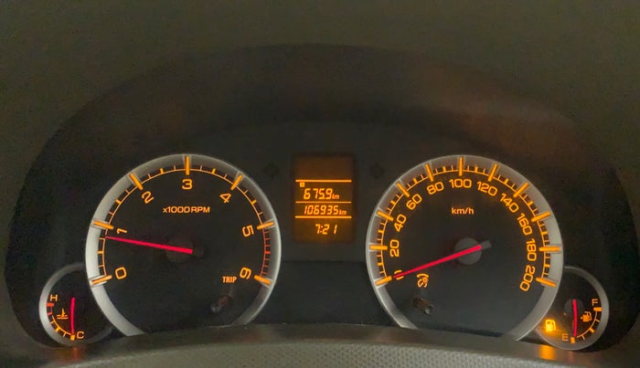 2012 Maruti Ertiga VDI, Diesel, Manual, 1,07,202 km, Odometer Image