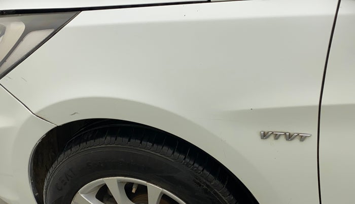2011 Hyundai Verna FLUIDIC 1.4 VTVT, CNG, Manual, 37,023 km, Left fender - Minor scratches