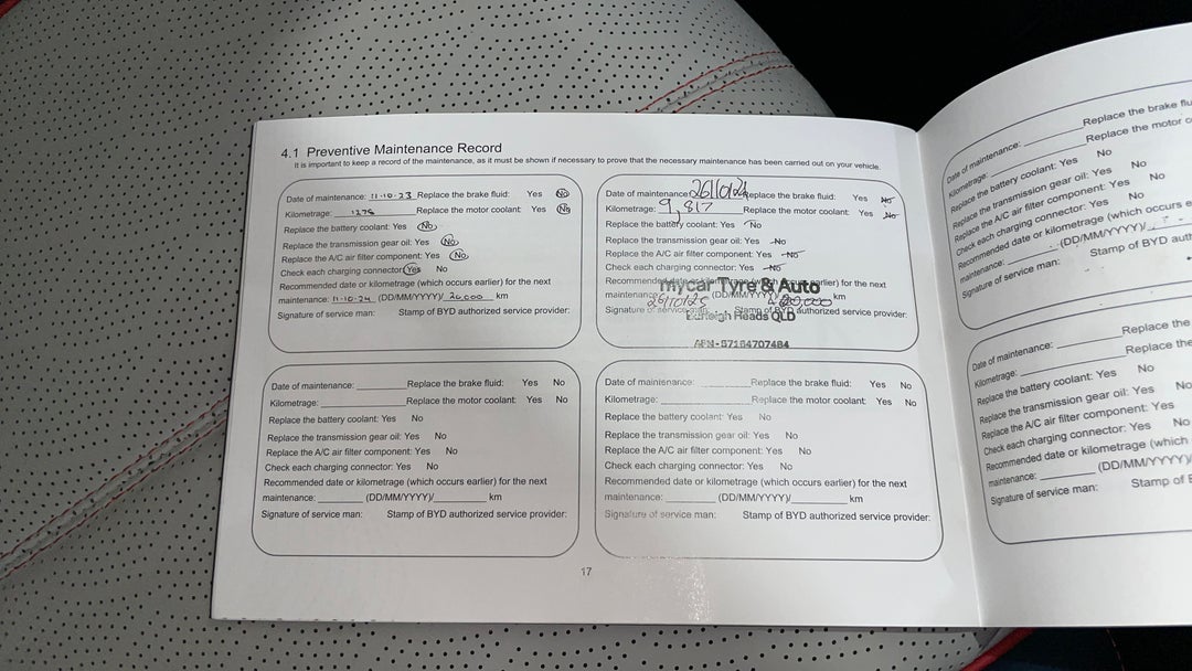 2023 Byd Atto 3 Extended Range, Automatic, 17871 km, Service History
