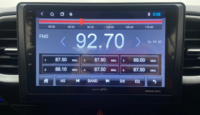 2021 Hyundai VENUE S 1.2, Petrol, Manual, 12,717 km, Infotainment System
