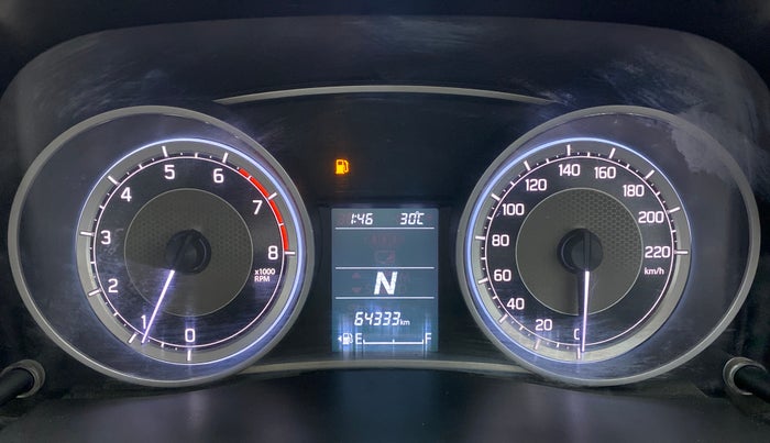 2017 Maruti Dzire VXI AMT, Petrol, Automatic, 64,368 km, Odometer Image