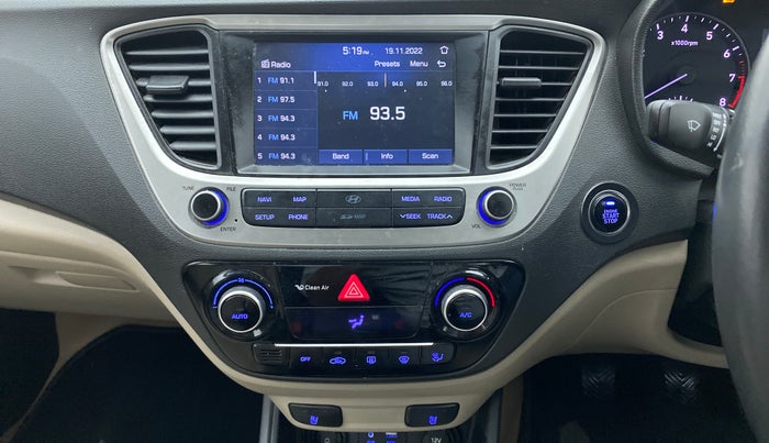 2018 Hyundai Verna 1.6 SX VTVT (O), Petrol, Manual, 40,468 km, Air Conditioner
