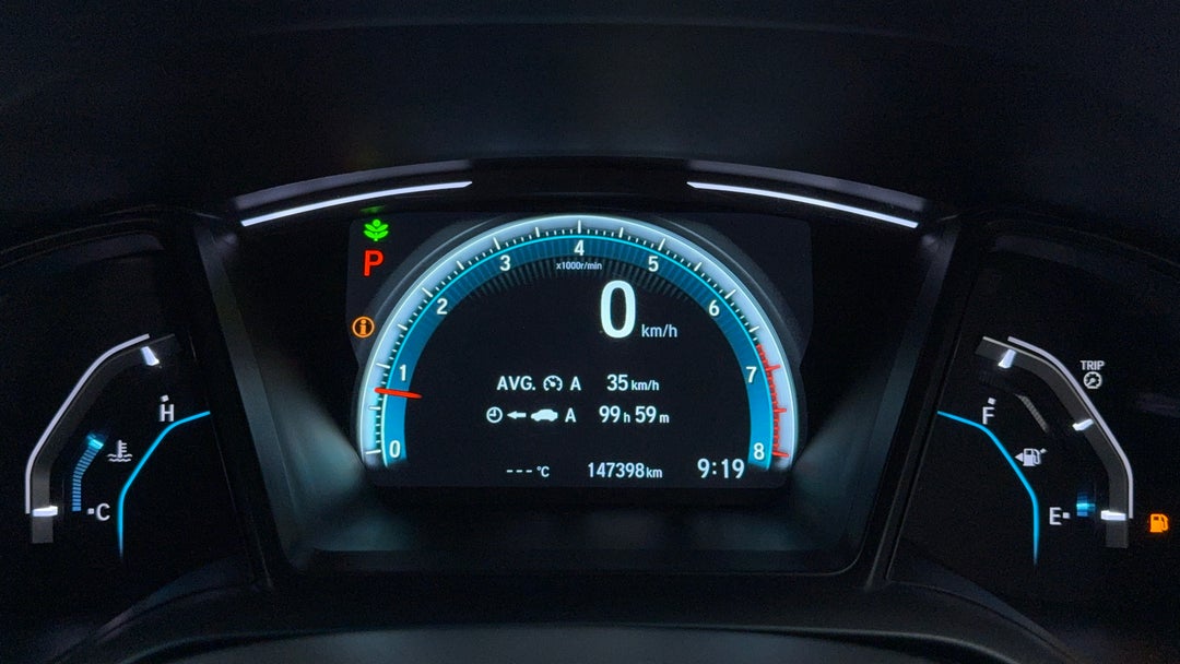 2018 Honda Civic Vti, Automatic, 147398 km, Odometer View