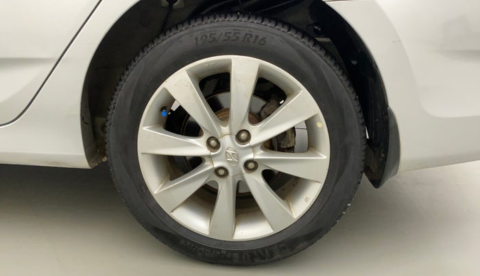2013 Hyundai Verna FLUIDIC 1.6 VTVT SX, Petrol, Manual, 54,682 km, Left Rear Wheel