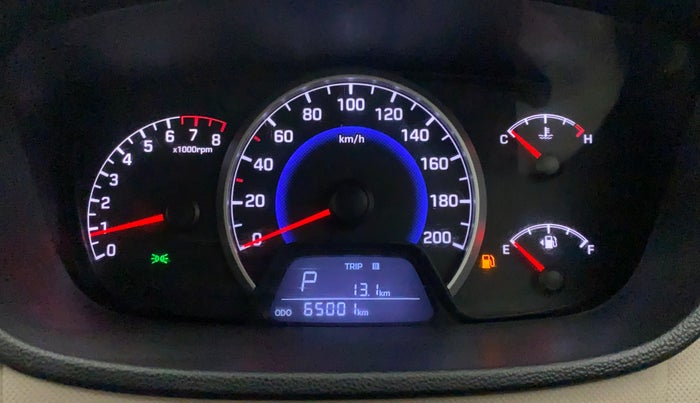 2018 Hyundai Grand i10 SPORTZ (O) AT 1.2 KAPPA VTVT, Petrol, Automatic, 65,001 km, Odometer Image