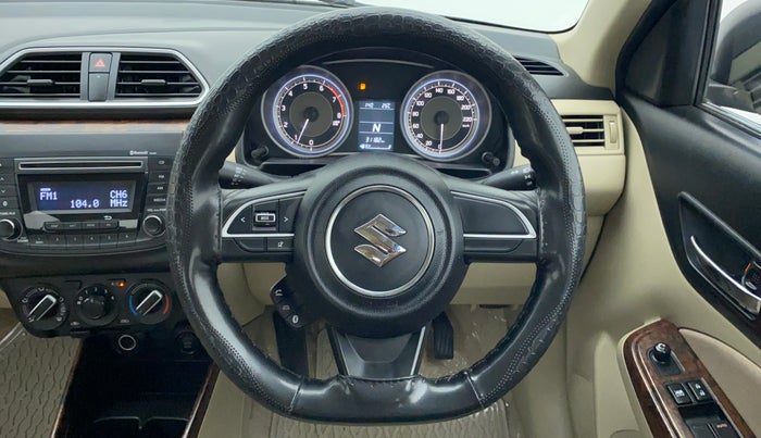 2019 Maruti Dzire VXI AMT, Petrol, Automatic, 31,281 km, Steering Wheel Close Up