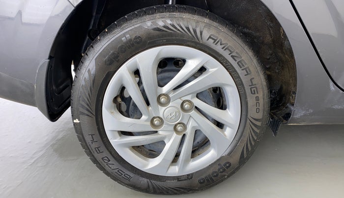 2021 Hyundai AURA S CNG, CNG, Manual, 17,748 km, Right Rear Wheel