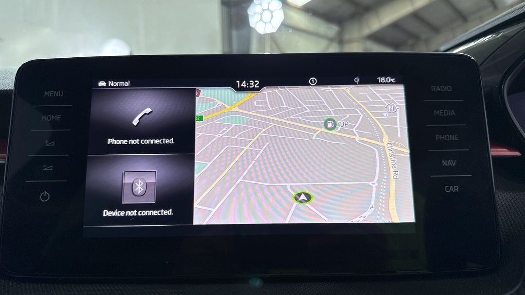 2022 SKODA Fabia 110tsi Monte Carlo Edition 150, Automatic, 39750 km, Infotainment System