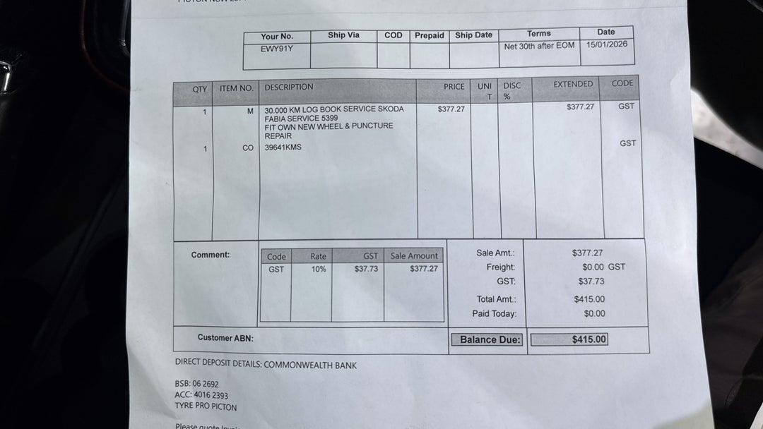 2022 SKODA Fabia 110tsi Monte Carlo Edition 150, Automatic, 39750 km, Service History