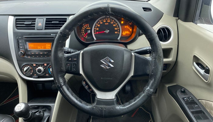 2015 Maruti Celerio ZXI D, Petrol, Manual, 51,115 km, Steering Wheel Close Up