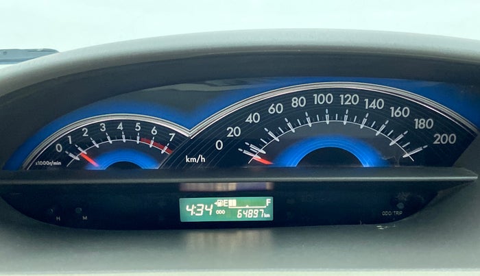 2015 Toyota Etios VD 1.4, Diesel, Manual, 65,122 km, Odometer Image