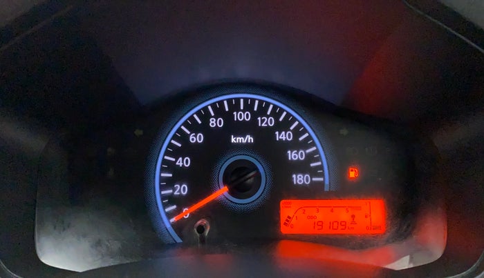 2019 Datsun Redi Go A, Petrol, Manual, 19,109 km, Odometer Image