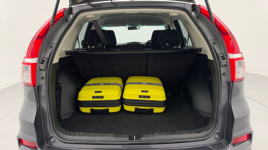 Boot Inside View with Luggage