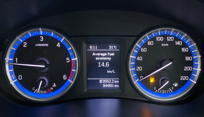 2015 Maruti S Cross ZETA 1.6, Diesel, Manual, 94,891 km, Odometer Image