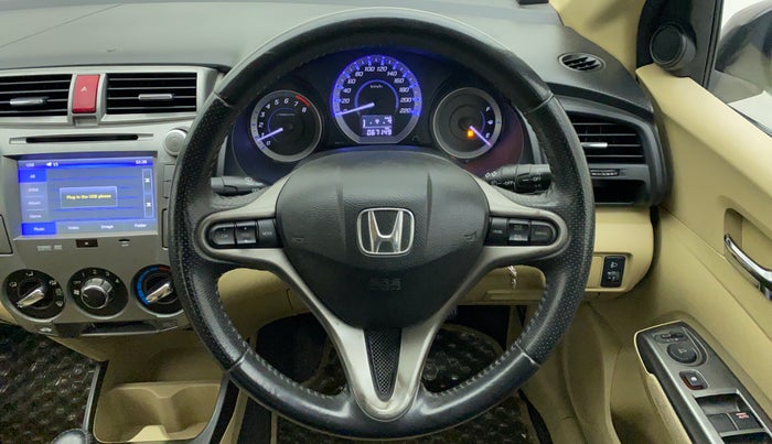 2013 Honda City V MT AVN, Petrol, Manual, 67,149 km, Steering Wheel Close Up
