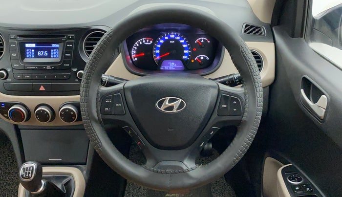 2015 Hyundai Xcent S (O) 1.2, Petrol, Manual, 96,186 km, Steering Wheel Close Up