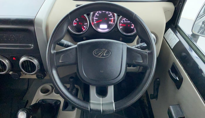 2017 Mahindra Thar CRDE 4X4 BS IV, Diesel, Manual, 46,425 km, Steering Wheel Close Up