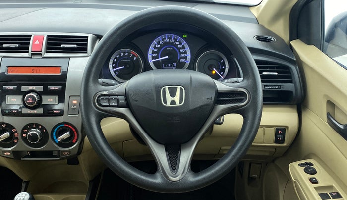 2012 Honda City S MT PETROL, Petrol, Manual, 84,345 km, Steering Wheel Close Up