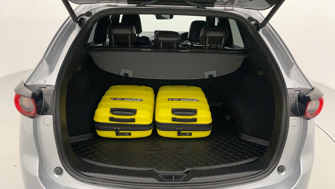 Boot Inside View with Luggage