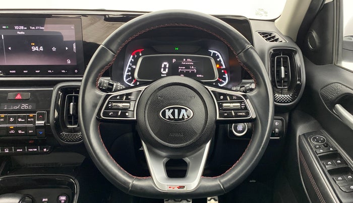 2020 KIA SONET GTX PLUS DCT 1.0, Petrol, Automatic, 10,128 km, Steering Wheel Close Up