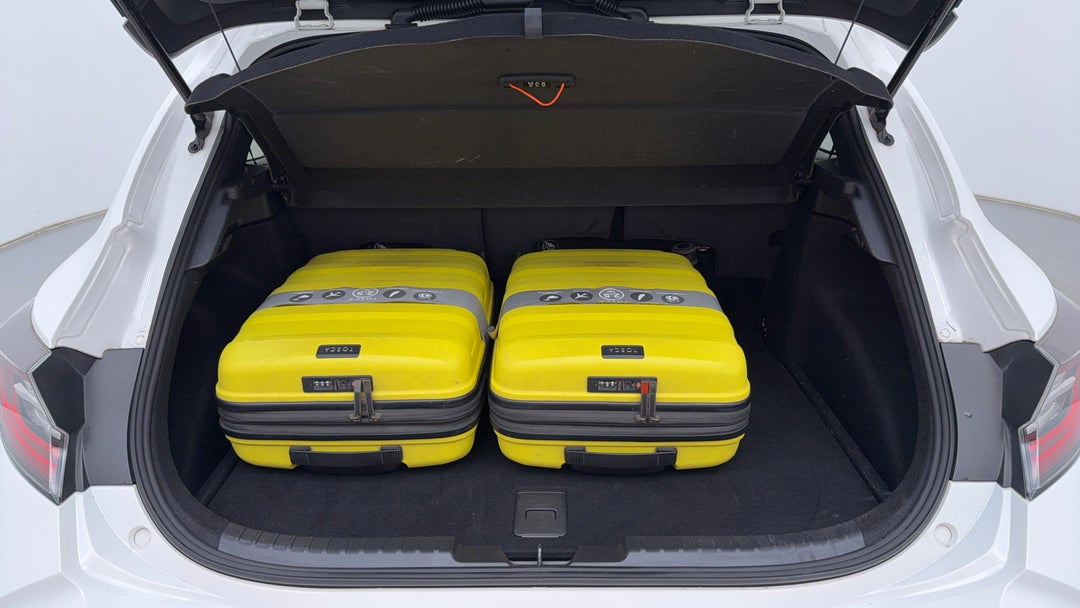 Boot Inside View with Luggage
