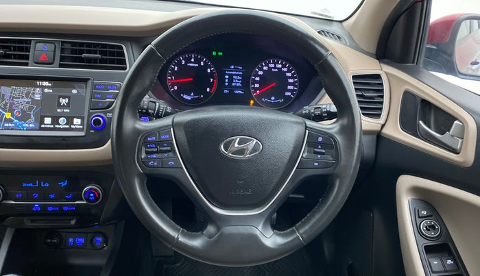 2019 Hyundai Elite i20 ASTA 1.2 (O), Petrol, Manual, 12,605 km, Steering Wheel Close Up