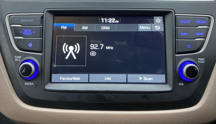 2019 Hyundai Elite i20 ASTA 1.2 (O), Petrol, Manual, 12,605 km, Infotainment System