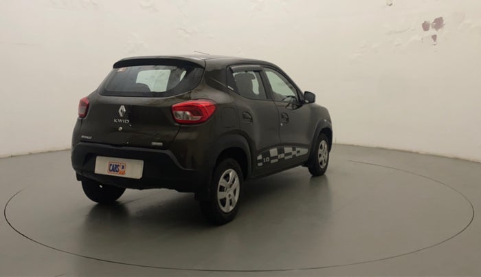 2017 Renault Kwid RXT 1.0 AMT (O), Petrol, Automatic, 16,343 km, Right Back Diagonal