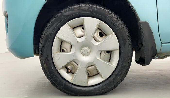 2009 Maruti Wagon R LXI, Petrol, Manual, 47,553 km, Left Front Wheel