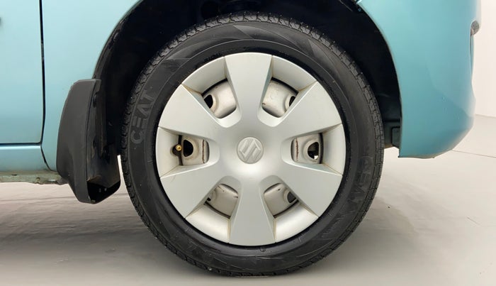 2009 Maruti Wagon R LXI, Petrol, Manual, 47,553 km, Right Front Wheel
