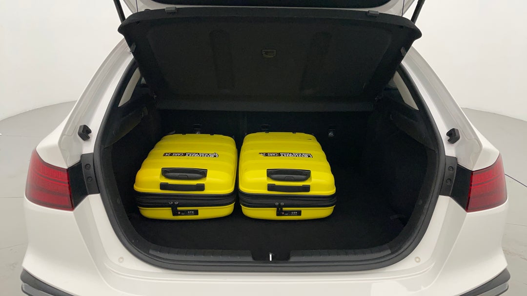 Boot Inside View with Luggage