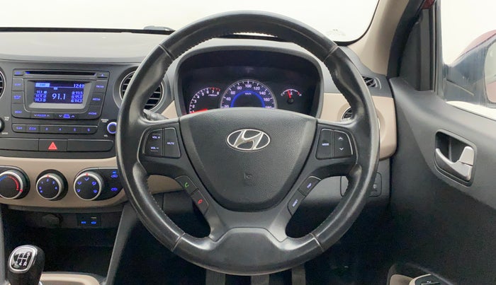 2016 Hyundai Grand i10 ASTA 1.2 KAPPA VTVT, Petrol, Manual, 29,237 km, Steering Wheel Close Up