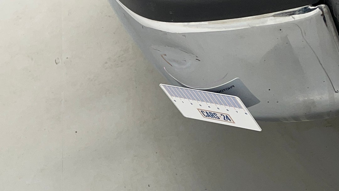 Bumper Rear Dent