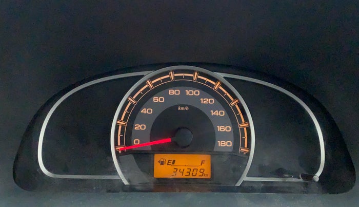 2016 Maruti Alto 800 VXI, Petrol, Manual, 34,370 km, Odometer Image